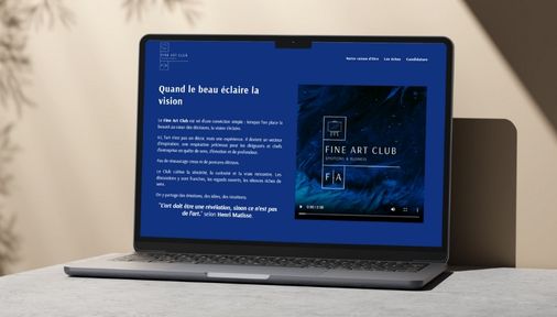 SEO du site Fine Art Club Paris
